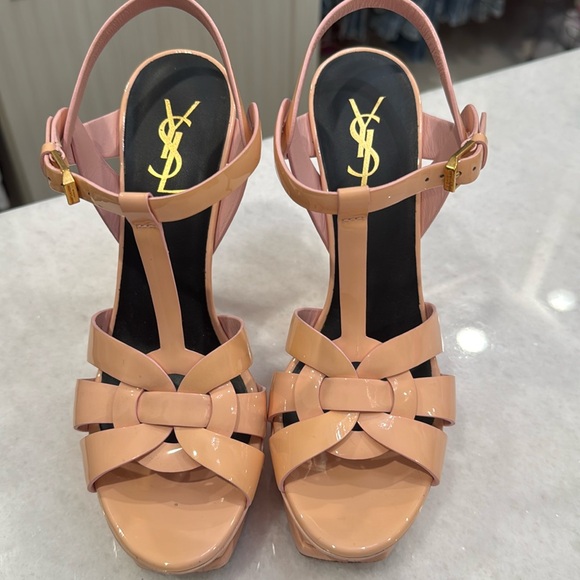 Ysl tribute sandal size 38 1/2 - Picture 1 of 7